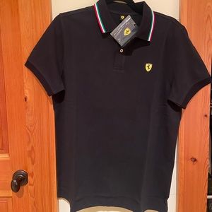 Mens Authentic Ferrari Polo Size Medium